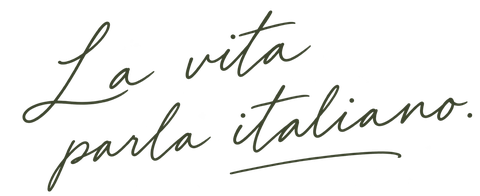 La vita parla italiano.